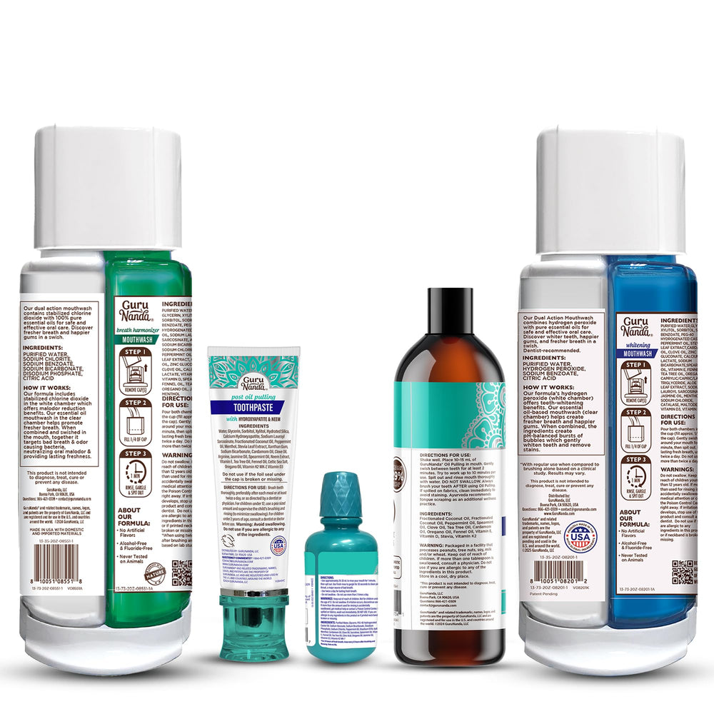 GuruNanda satisfaction guarantee seal on bundle