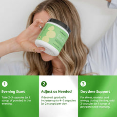 GutPersonal Miracle Worker label closeup highlighting servings and ingredients