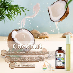 GV77ZF Coconut Essential Oil gift box presentation for gifting