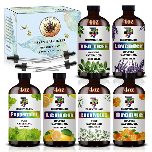 GV77ZF lavender essential oil bottle for diffuser ambiance and calm spaces.