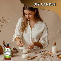 GV77ZF peppermint oil being added to diffuser for relaxing aroma