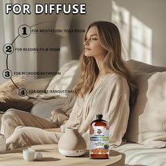 GV77ZF Sandalwood essential oil bottle protects aroma from UV exposure