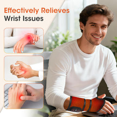 GVMSOR cordless wrist heating pad massager three modes offer customizable relief