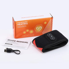 GVMSOR cordless wrist heating pad massager compact design for travel ready relaxation