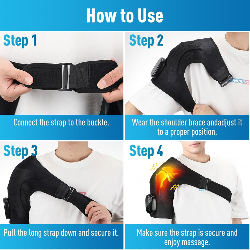GVMSOR wearable on either shoulder for versatile use.