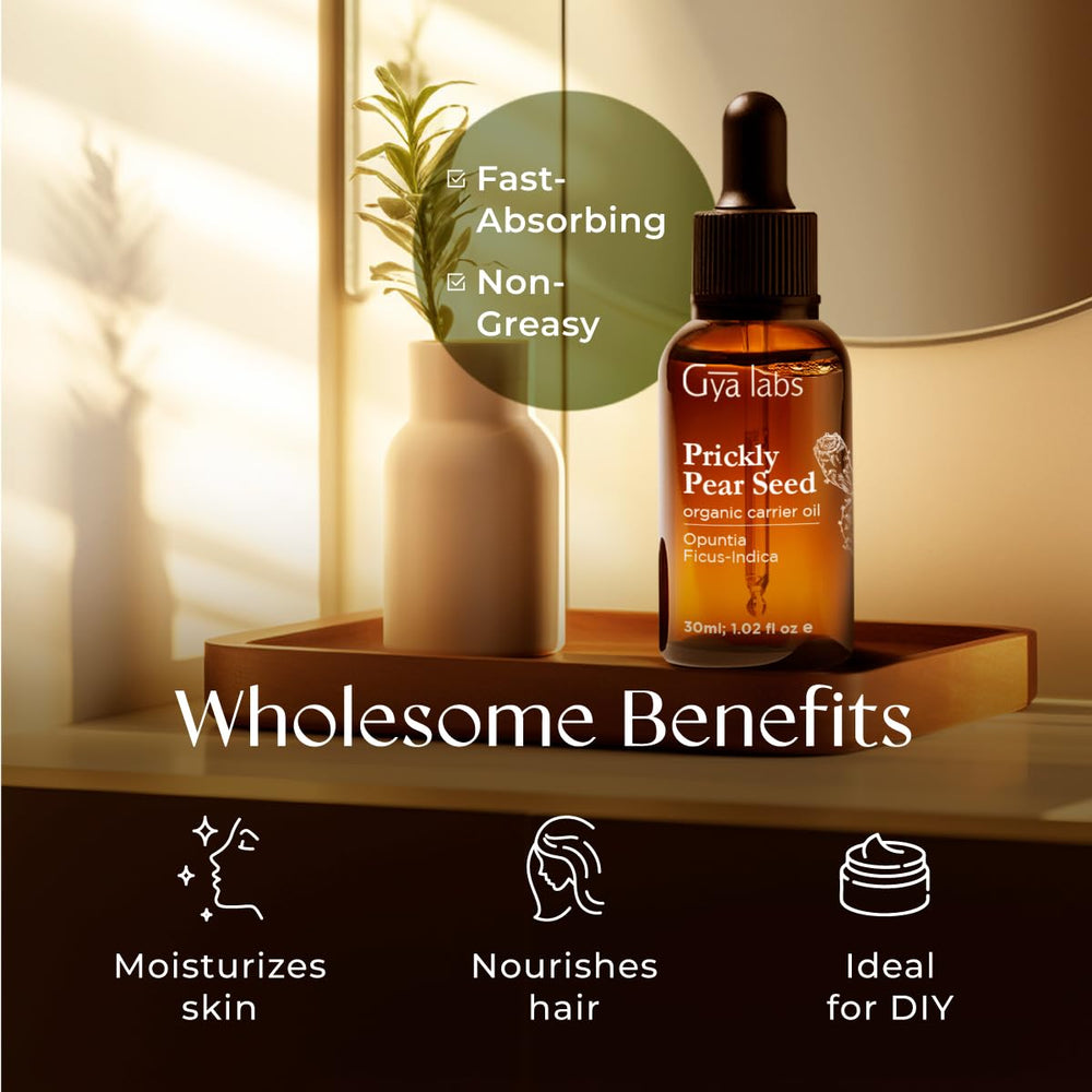 Gya Labs Prickly Pear Seed Oil used in DIY beauty recipes