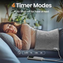 GYENNO heating pad with nine heat levels for personalized comfort