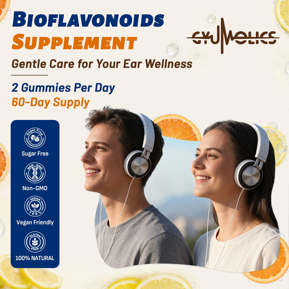 Gyumolics flavonoid gummies jar with seal illustrates a 60-day supply for ongoing use.