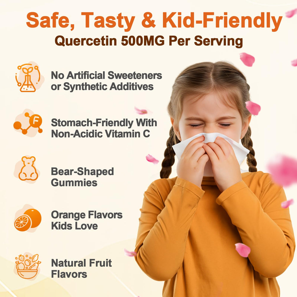 Gyumolics Quercetin for Kids bromelain ingredient panel close-up for transparency