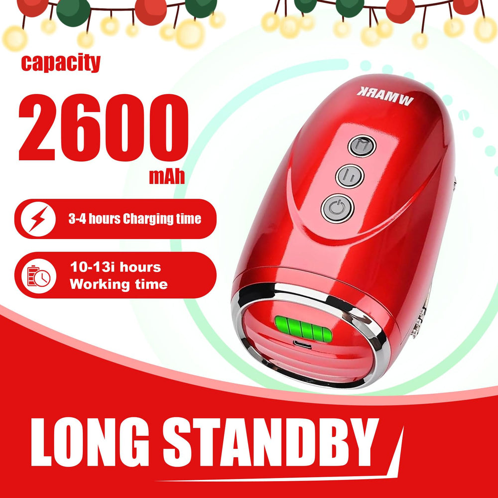 Gzbdz massager ergonomic handle enables comfortable one-hand use