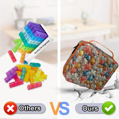 GZWENHAN rainbow AM/PM compartments help color-coded routines