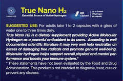 H2 Universe True Nano H2 blister pack for on-the-go use.