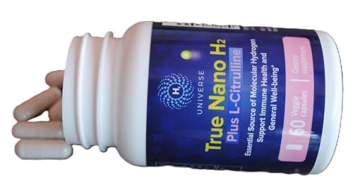 H2 Universe True Nano H2 Plus capsules ready to take daily for energy.