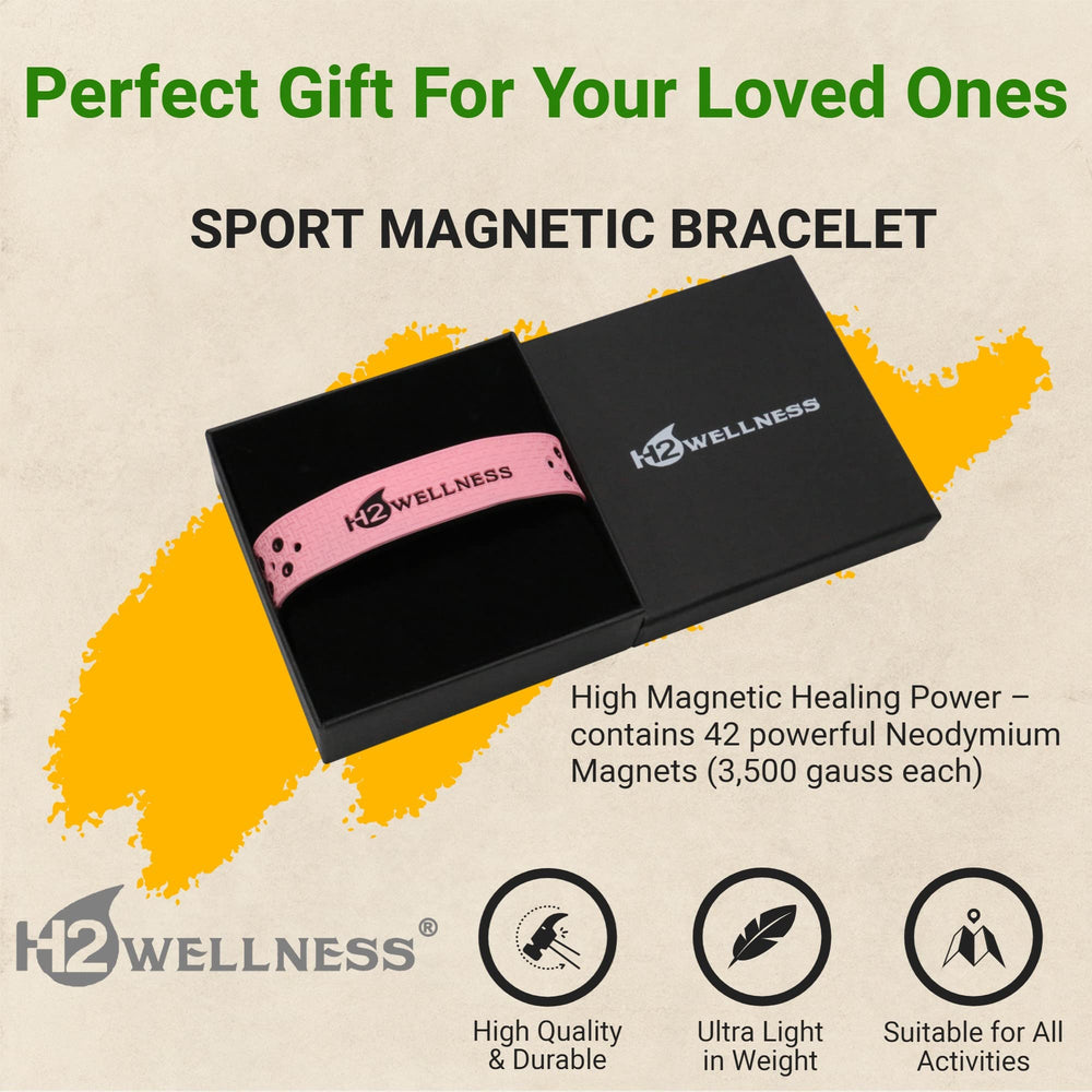 H2WELLNESS gift-ready packaging showcases premium bracelet as a thoughtful everyday gift.