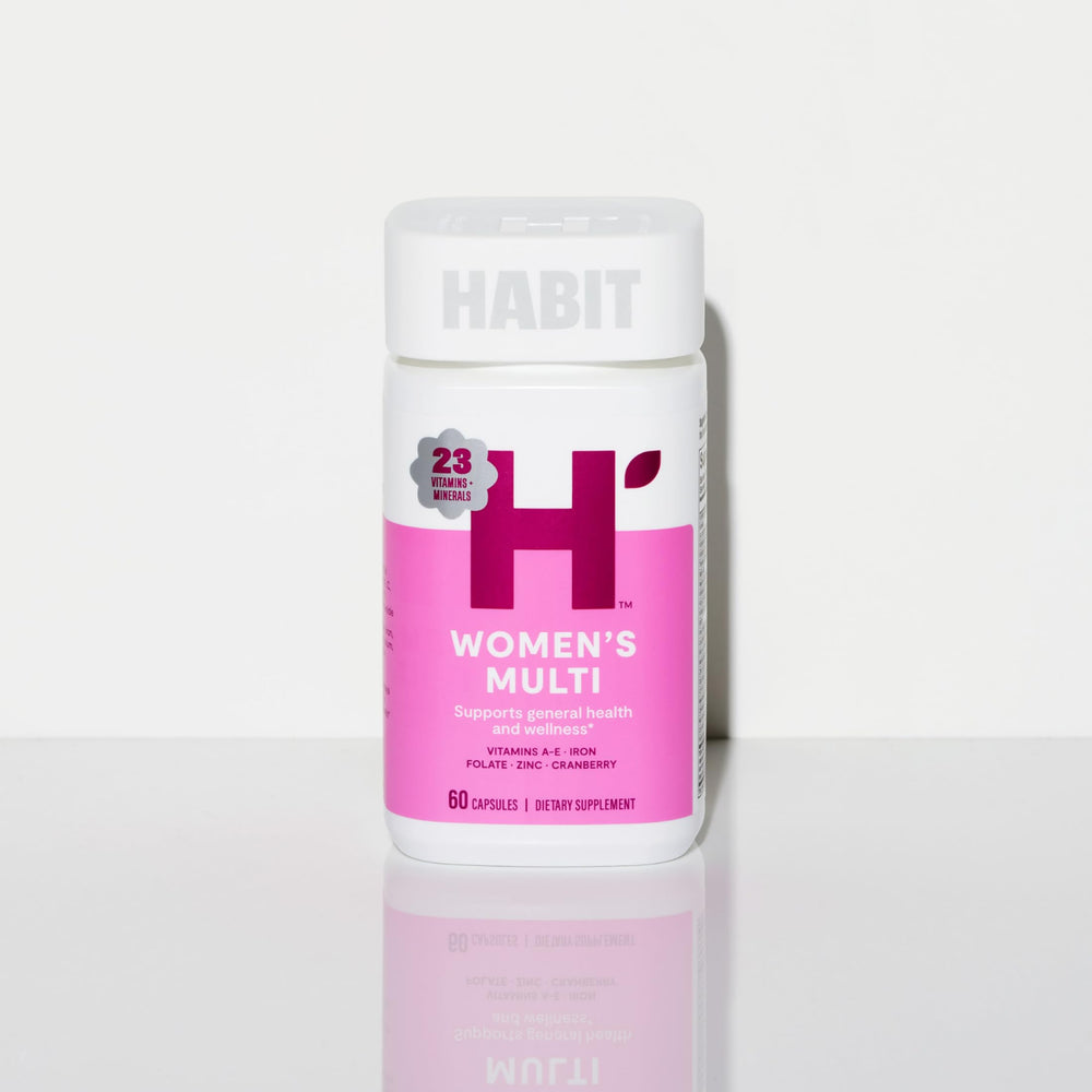 Front label highlights cranberry, acai, pomegranate, and papaya blend for antioxidant support.
