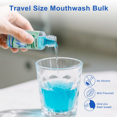 HAIFOTRVA mint flavor label on bottle emphasizing refreshing breath