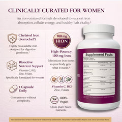 Hair Queen biotin zinc vitamin C blend closeup emphasizes follicle care.