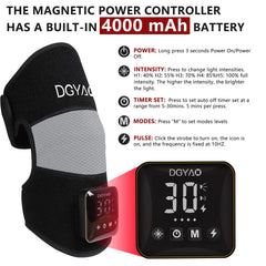 HAIYUE portable knee relief device with detachable 4000mAh battery