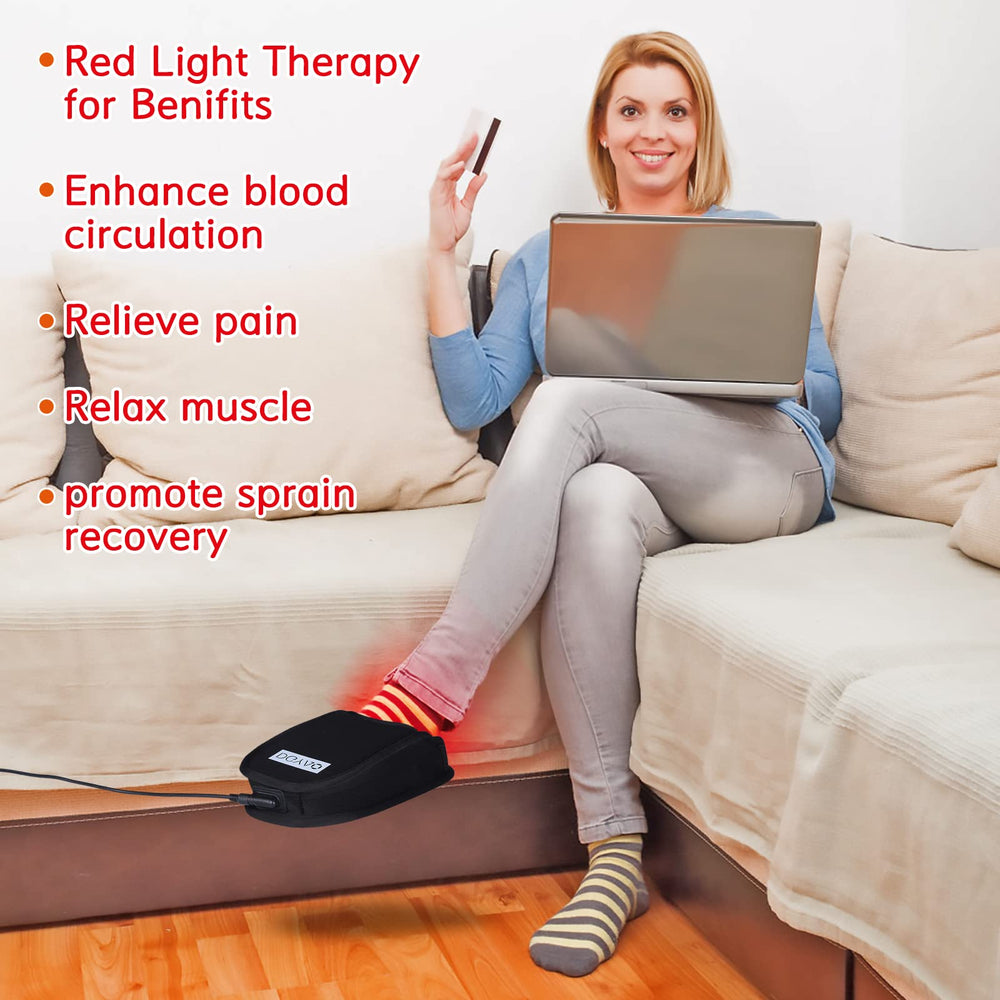 HAIYUE pulse mode light source on slipper for varied therapy
