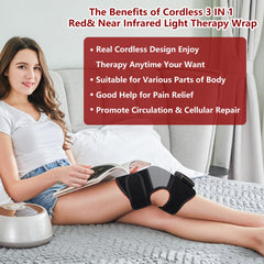 HAIYUE pulsing red and infrared therapy for shoulder comfort
