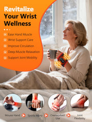 HALIDODO wrist wrap shows 108 LEDs for comprehensive coverage.