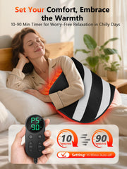 HALIDODO red light mat with adjustable heat levels for personalized comfort