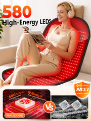 HALIDODO therapy mat uses sweat-proof material for easy cleaning after workouts.