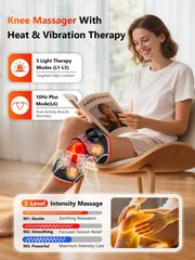 HALIDODO Upgrade Knee Brace 5 heat levels deliver gentle warmth