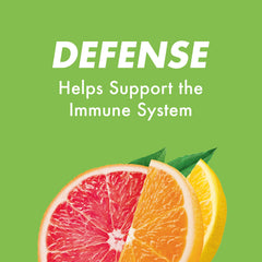 HALLS Defense 9 drops per stick for easy daily dosing.