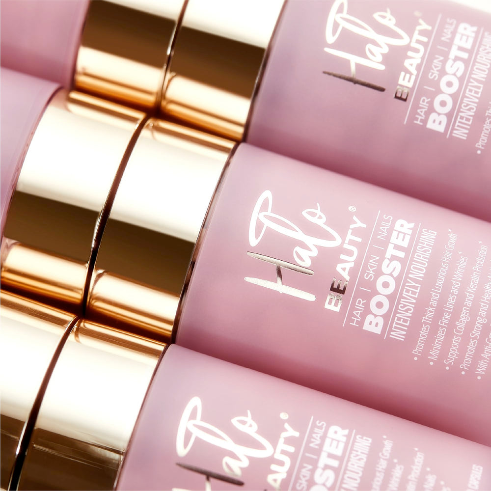 Halo Beauty easy daily-take capsules for consistent routines.