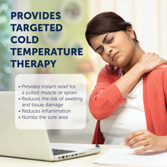 Halyard Instant Cold Pack urea-blend active ingredient ensures consistent cooling.