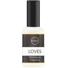 Haniel Pheromones Perfume bottle close-up with luxe packaging, ideal for gifting.