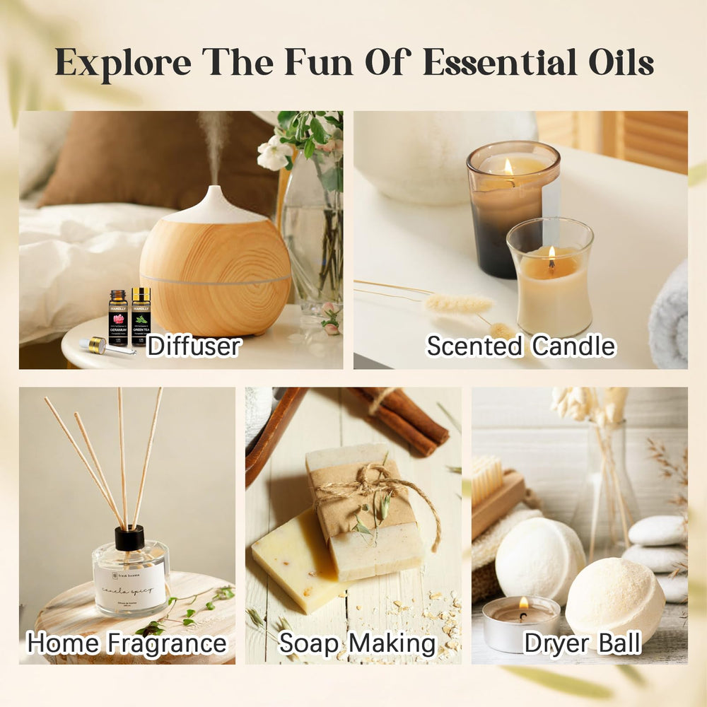 Hanolly herbal oils support everyday skin and hair care routines.