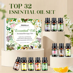 Hanolly Lemongrass oil bottle offering fresh fragrance for diffuser and room refresher.