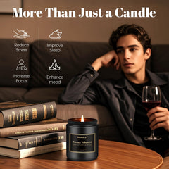 Hanolly man cave decor-ready candles elevate masculine interior aesthetics.