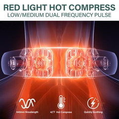 HAPIPET device features ergonomic shaping for neck and shoulders.