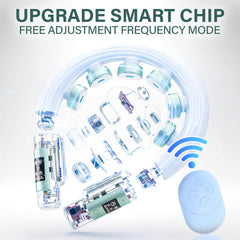 Soft, quiet operation of the HAPIPET massager for discreet relaxation.