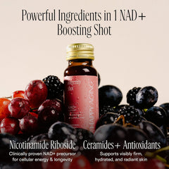 Happy Aging two shots per week concept promoting flexible usage.