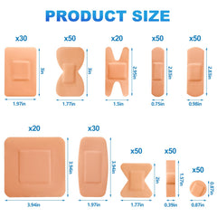 Happy Cheers bandages in 10 styles for versatile wound care