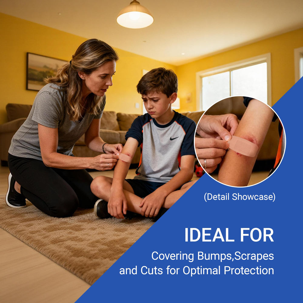 HAPPY CHEERS bulk bandages ready for home, school, and on the go first aid needs