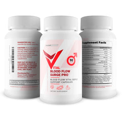 Vital Blood Flow Surge Pro capsules for daily circulation support