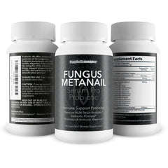 Happy Health Metanail Serum Probiotic application on nail during routine care