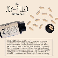 Ginkgo biloba leaves emphasize cognitive-friendly botanicals within the blend.