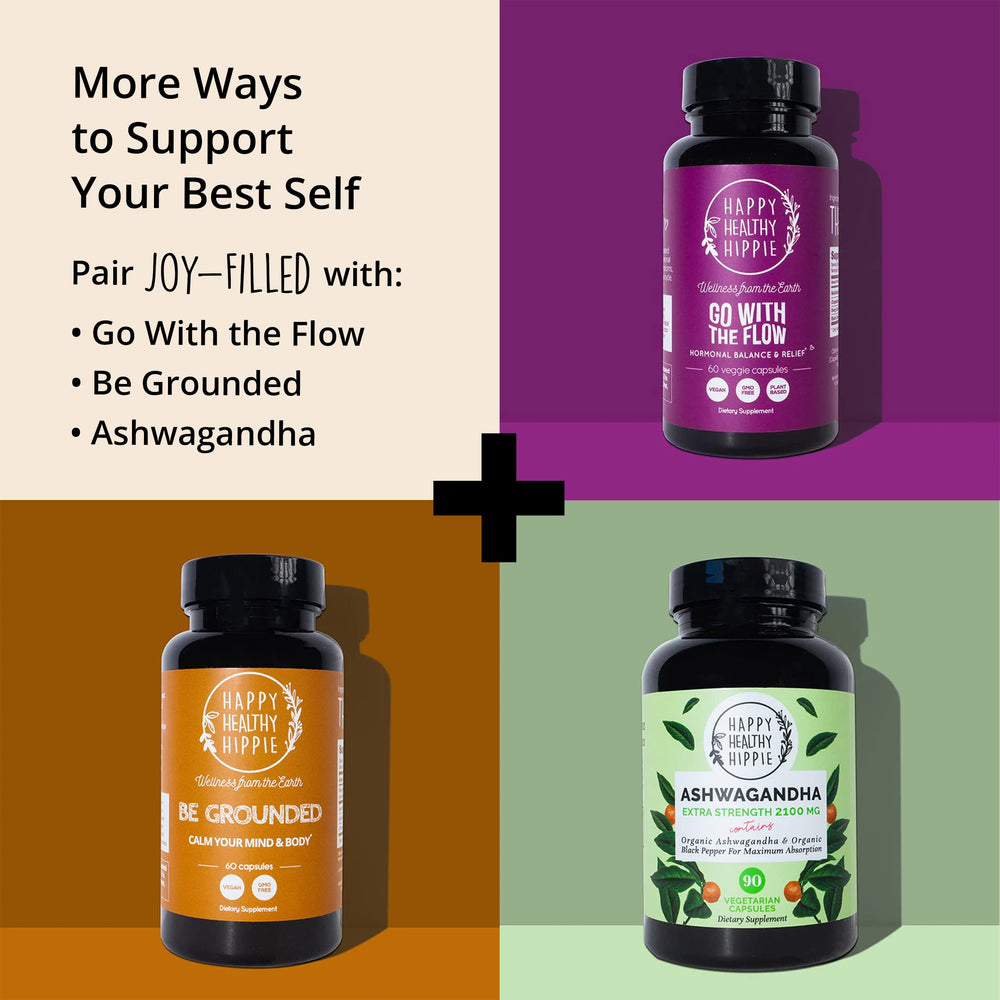 Happy Healthy Hippie Lemon Balm leaves showcase gentle mood warmth and soothing notes.