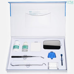 Happy Moms HM Zinc Oxide Eugenol kit liquid supports quick setting for crown or filling relief.