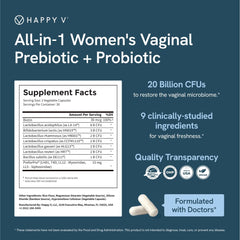Happy V daily-use concept image showing an easy routine.