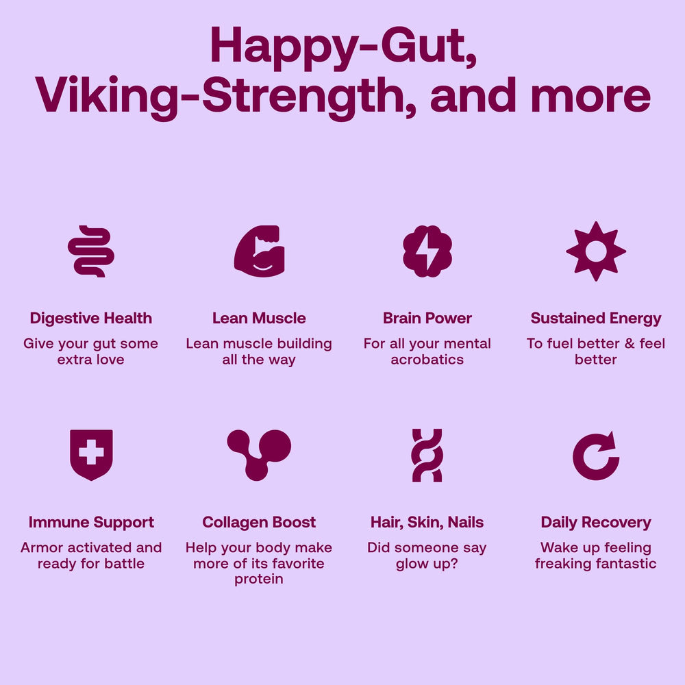 Happy Viking 12 meals variety pack for convenient on-the-go nutrition.