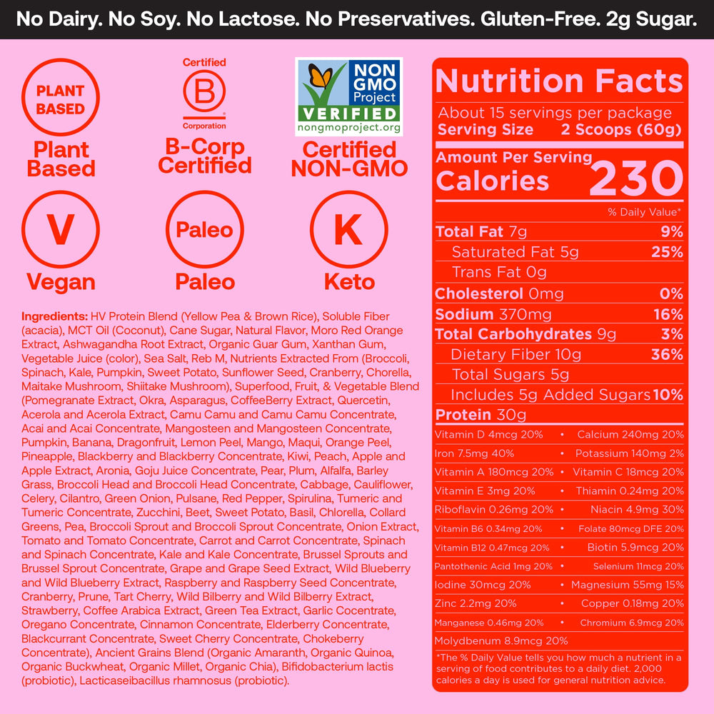 Happy Viking Venus Williams collab logo, signaling clean plant-based nutrition