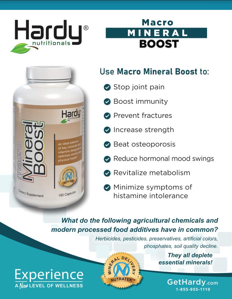 Hardy Macro Mineral Boost being poured into a glass encourages easy daily use.