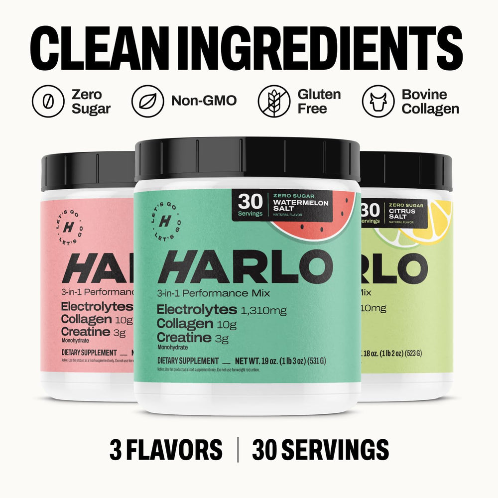 Harlo after-workout hydration scene showing quick intake and recovery support